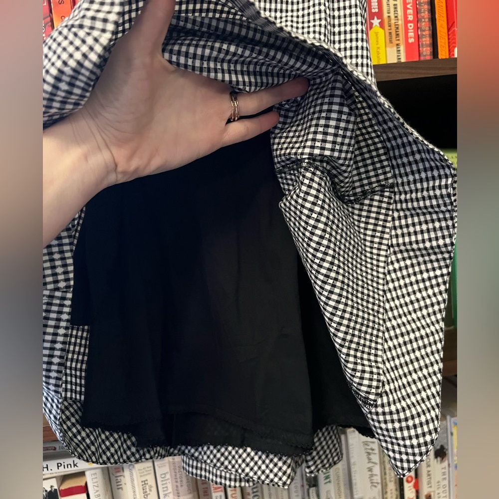 Anthropologie Black and White Checkered Dress NWT! - Picture 11 of 15